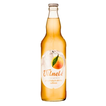 Lemoniadka/ Napój gazowany Vilnele o smaku grejpfrutbut 0,5L