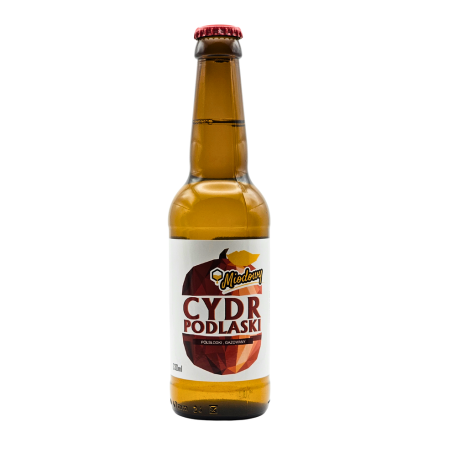 Cydr Cider Podlaski Miodowy półsłodki