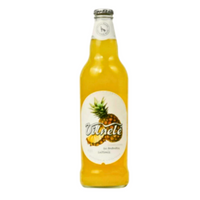 Lemoniadka/ Napój gazowany Vilnele o smaku ananasa 0,5L