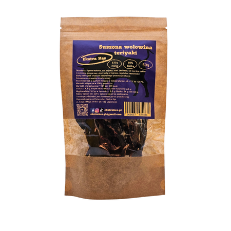 Suszona wołowina teriyaki Ekstra Kęs