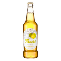 Lemoniadka/ Napój gazowany Vilnele o smaku jabłko 0,5L