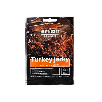 Turkey Jerky Mustard & Honey 30 g